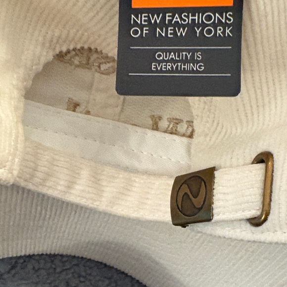 Whiskey Weather Cream Corduroy Hat. Cotton nwt - Picture 3 of 8